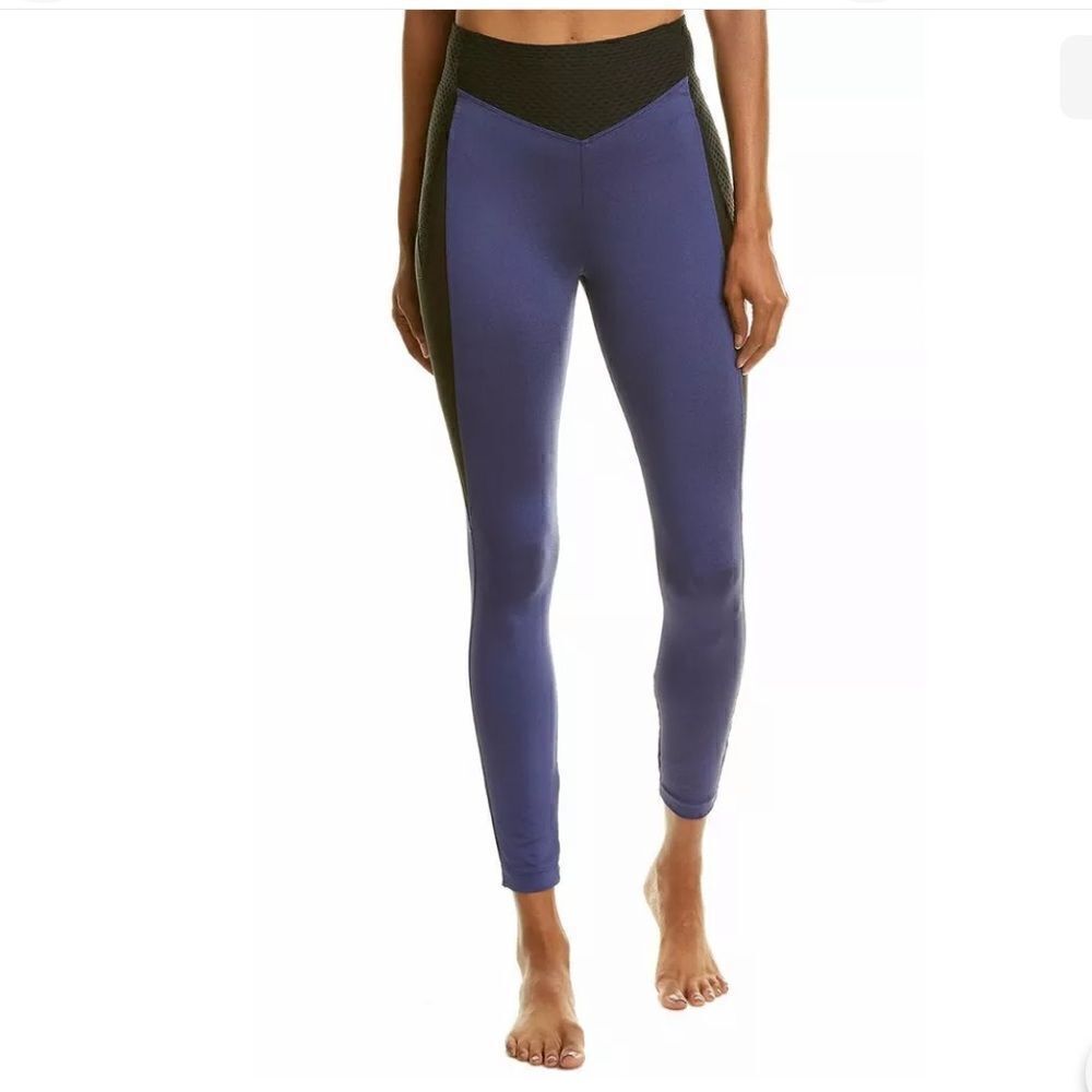 KORAL ACTIVEWEAR TAINT SHANTUNG HIGH-RISE LEGGINGS  Size:S